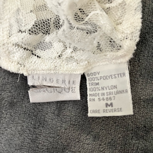 🌟🌟 NWT Vtg Lace Lingerie Teddy!! - Picture 8 of 10